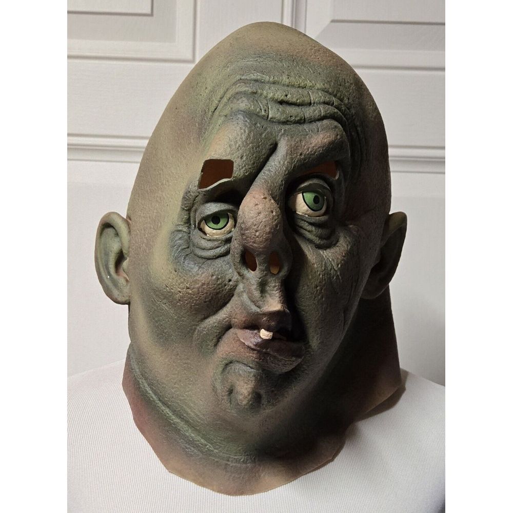 Vintage 1997 The Paper Magic Group Halloween Latex Rubber Mask Quasimodo Ogre
